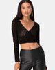 Imagen de Kayak Wrap Top en Croc Flock Negro
