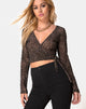Imagen de Kayak Wrap Top en Rar Leopard Flock Mesh