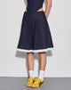 Imagen de Caralia Falda Midi en Chambray Indigo