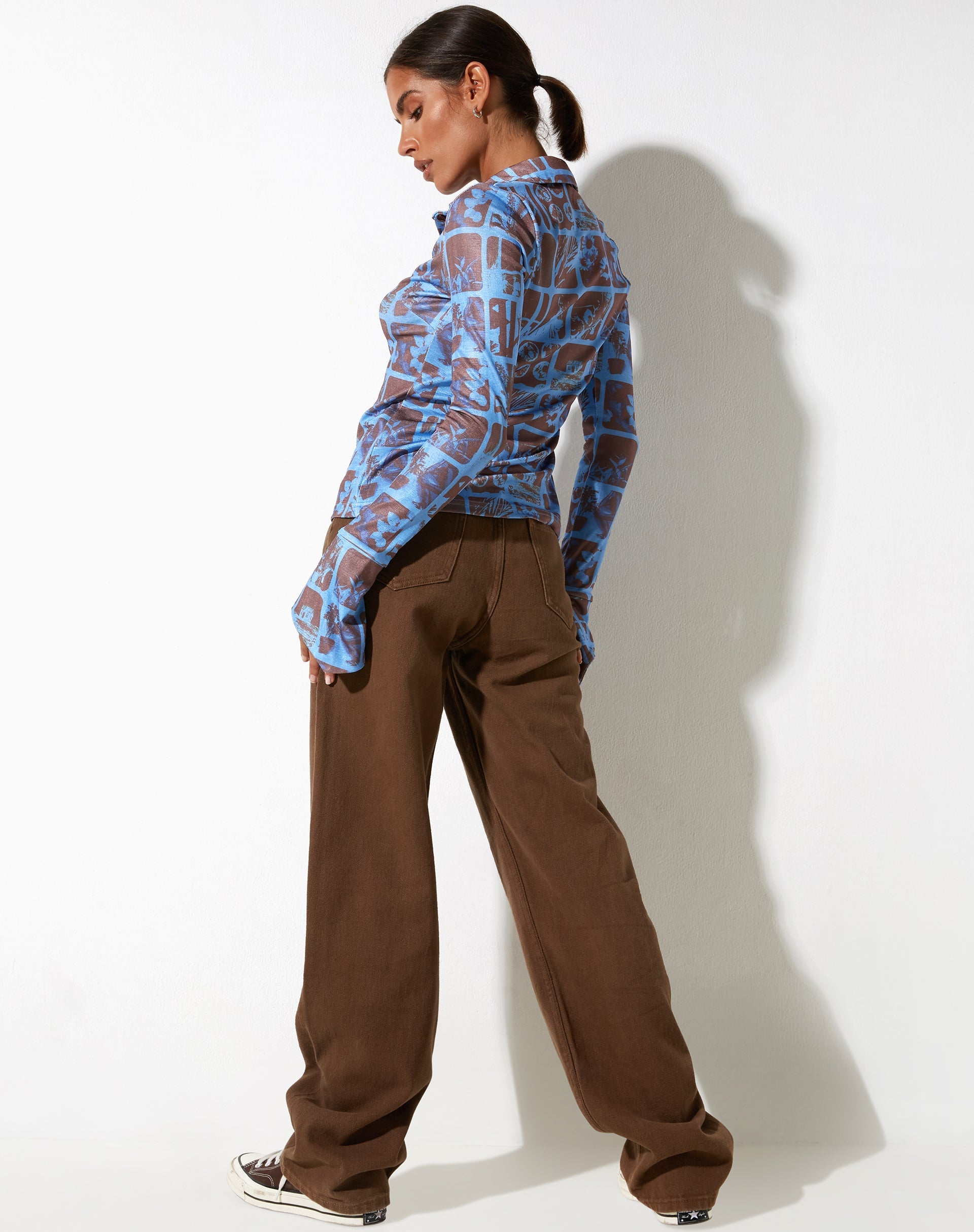 imagen de la camisa Keani en Photographic Blue