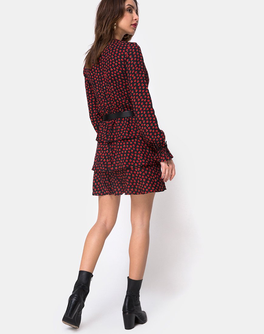Imagen del vestido Kepsibelle en Dotty Rose Negro