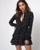 Imagen de Kepsibelle Skater Dress in Ditsy Cosmo