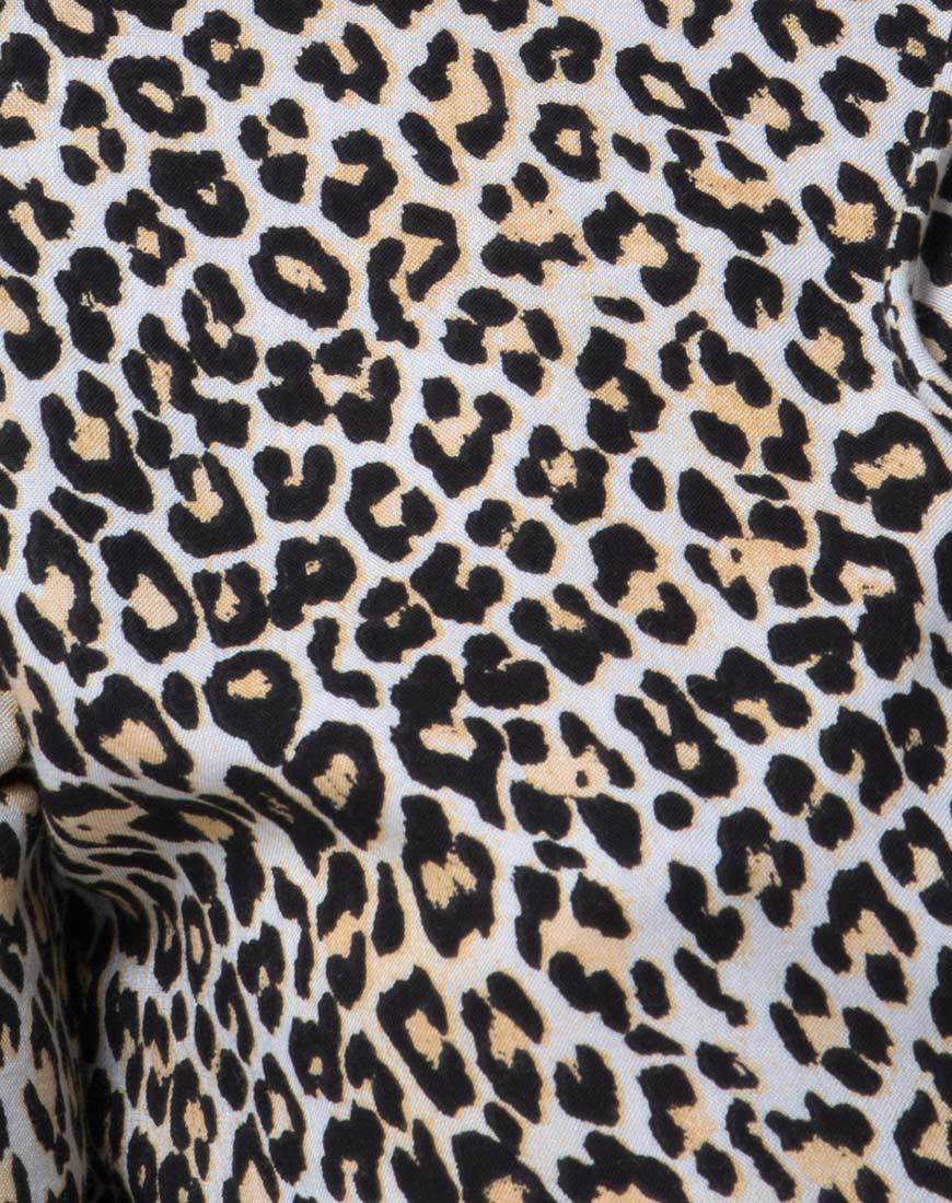 Imagen de Kepsibelle Skater Dress in Rar Leopard Brown