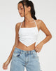 imagen de Ketida Crop Top en Blanco Diamante
