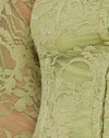 Encaje verde