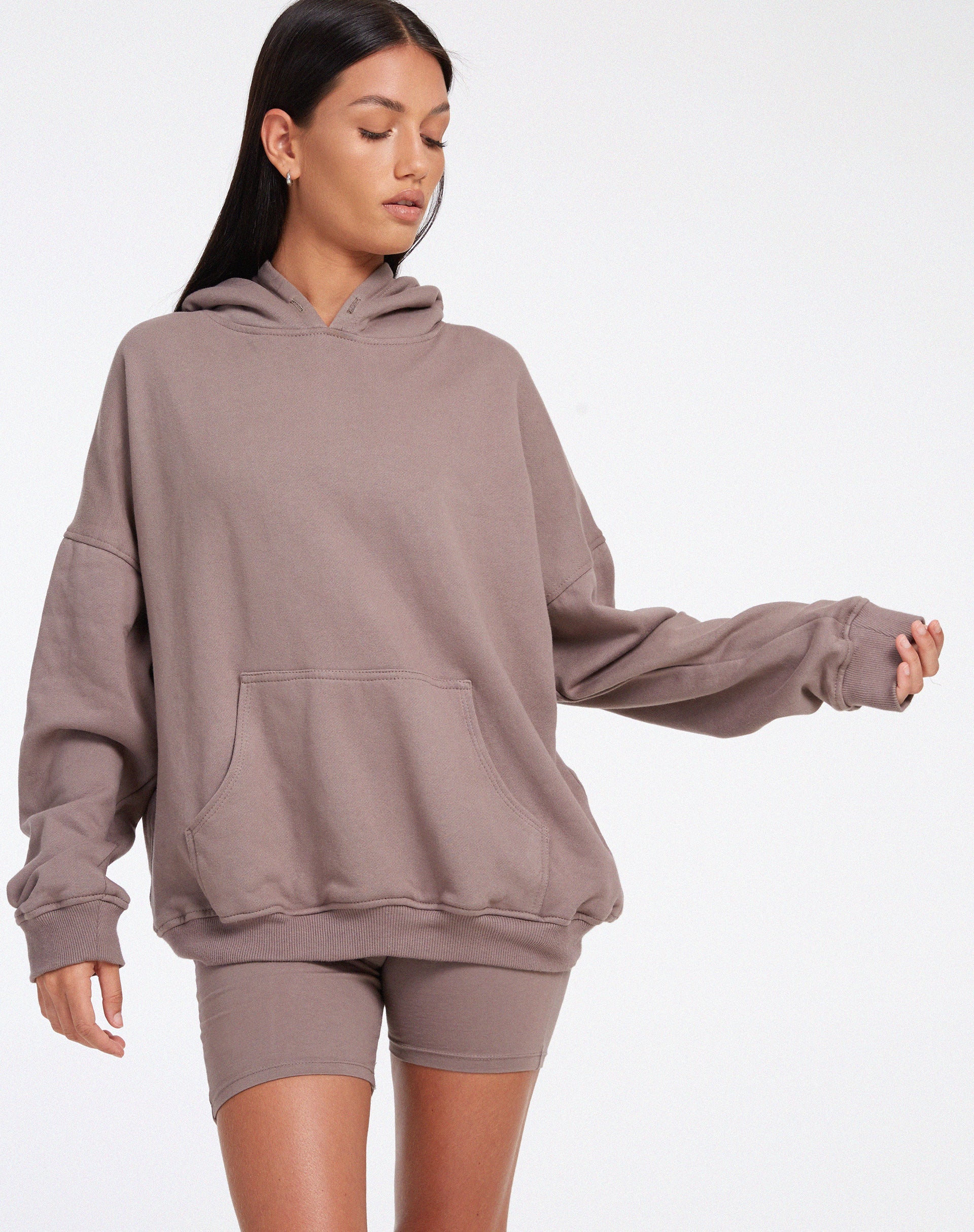 imagen de Oversize Hoodie en Fleece Antler