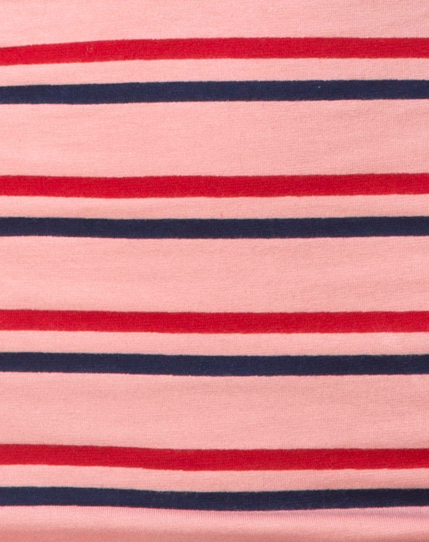 Imagen de Kimmy Falda a rayas 70s Rosa Horizontal