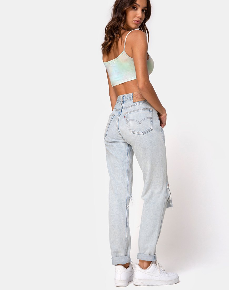 Imagen de Kimo Crop Top en Tie Dye pastel