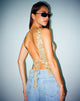 imagen de MOTEL X JACQUIE Kinda Crop Top en Mix Space Dye Multi Color