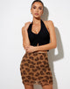 Imagen de Kinnie Minifalda en Persian Night Flock Marrón