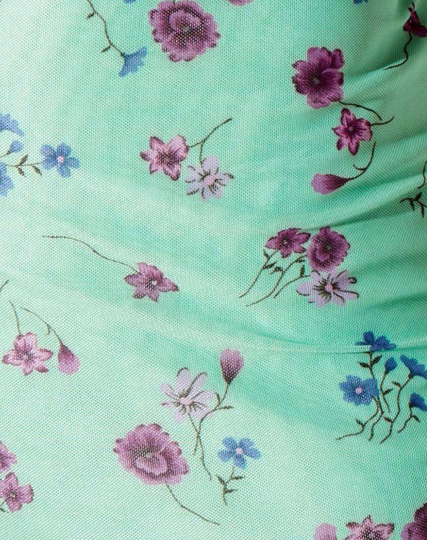 Imagen de Kirim Minifalda en Mesh Bloom Lima