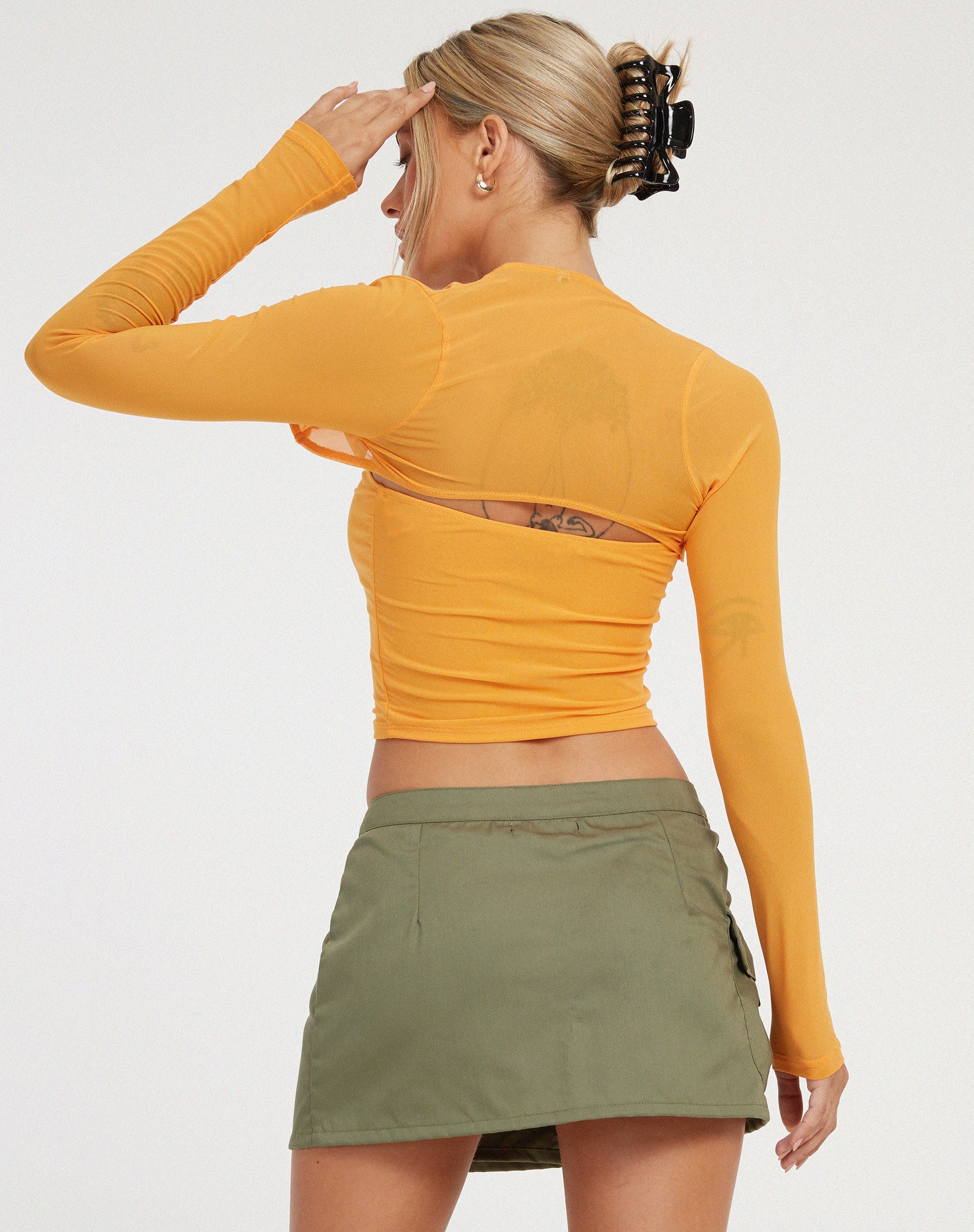 imagen de Kouna Crop Top en Albaricoque