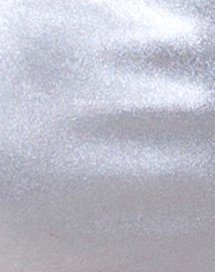 Imagen del vestido Kozue de satén Icy Silver
