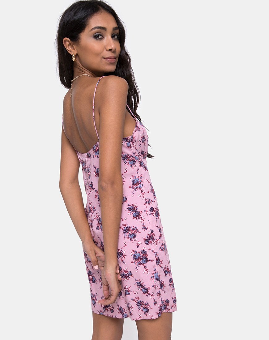 Imagen de Kumala Slip Dress in Soheila Floral Blush