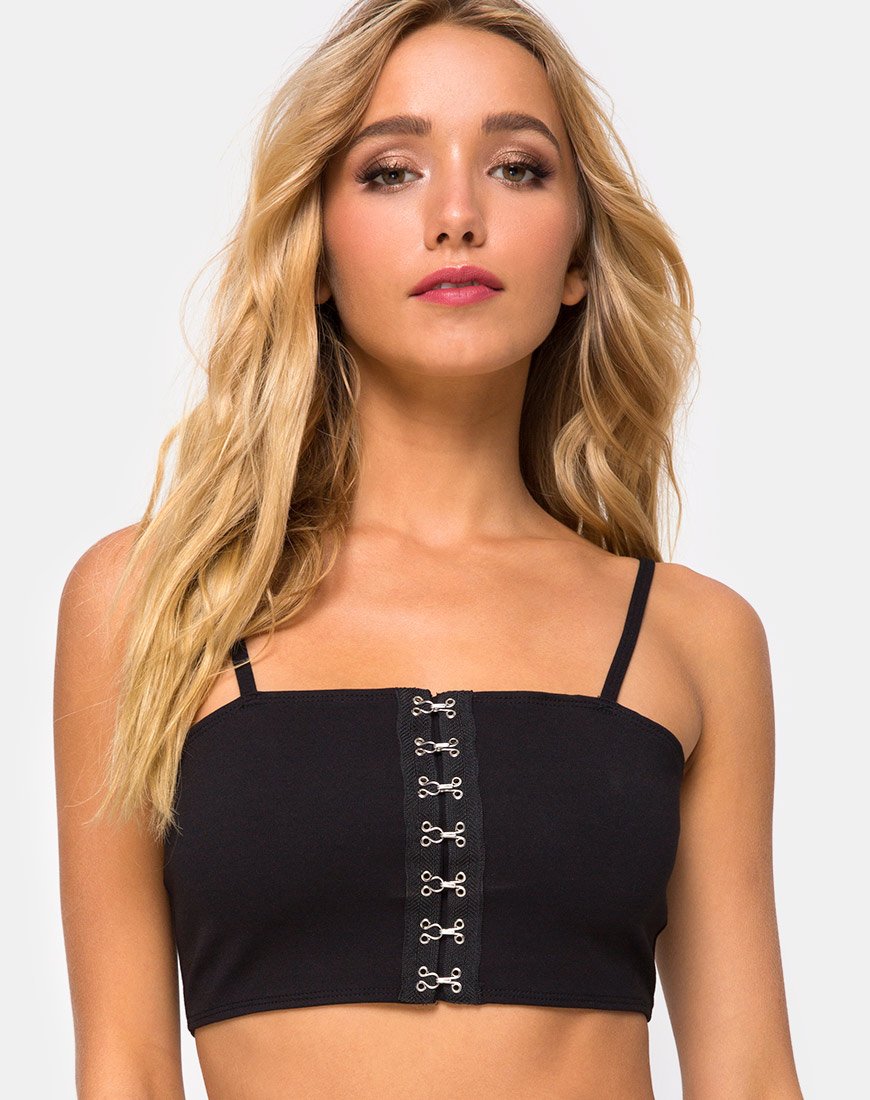 Imagen de Kyga Crop Top en negro