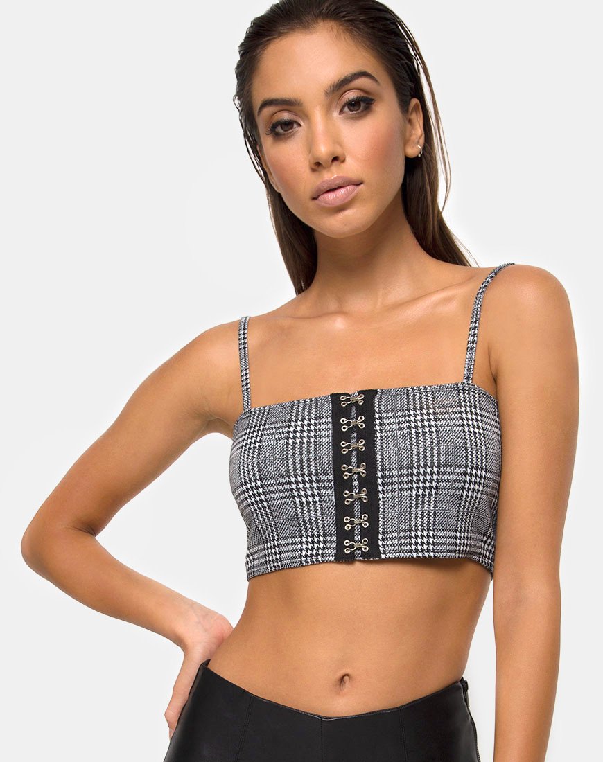 Imagen de Kyga Crop Top en Charles Check