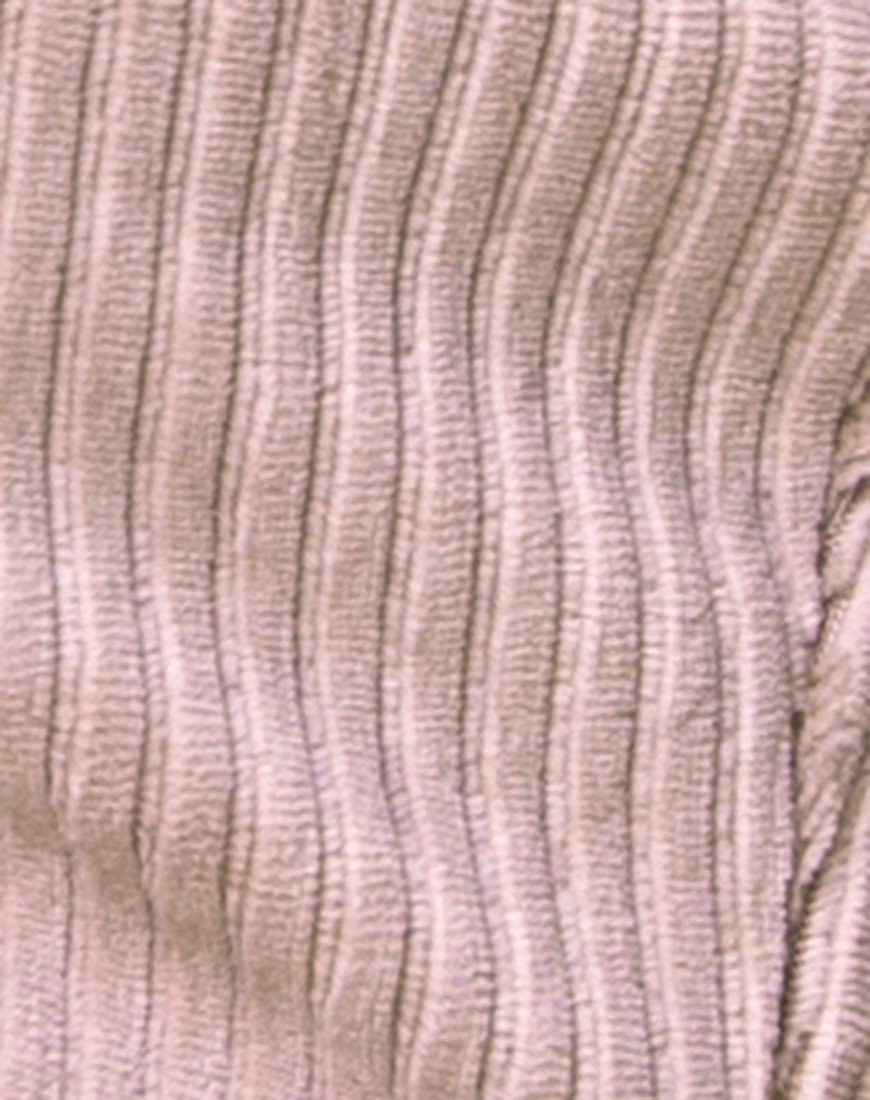 Imagen de Kylie Crop Top en Rib Taupe