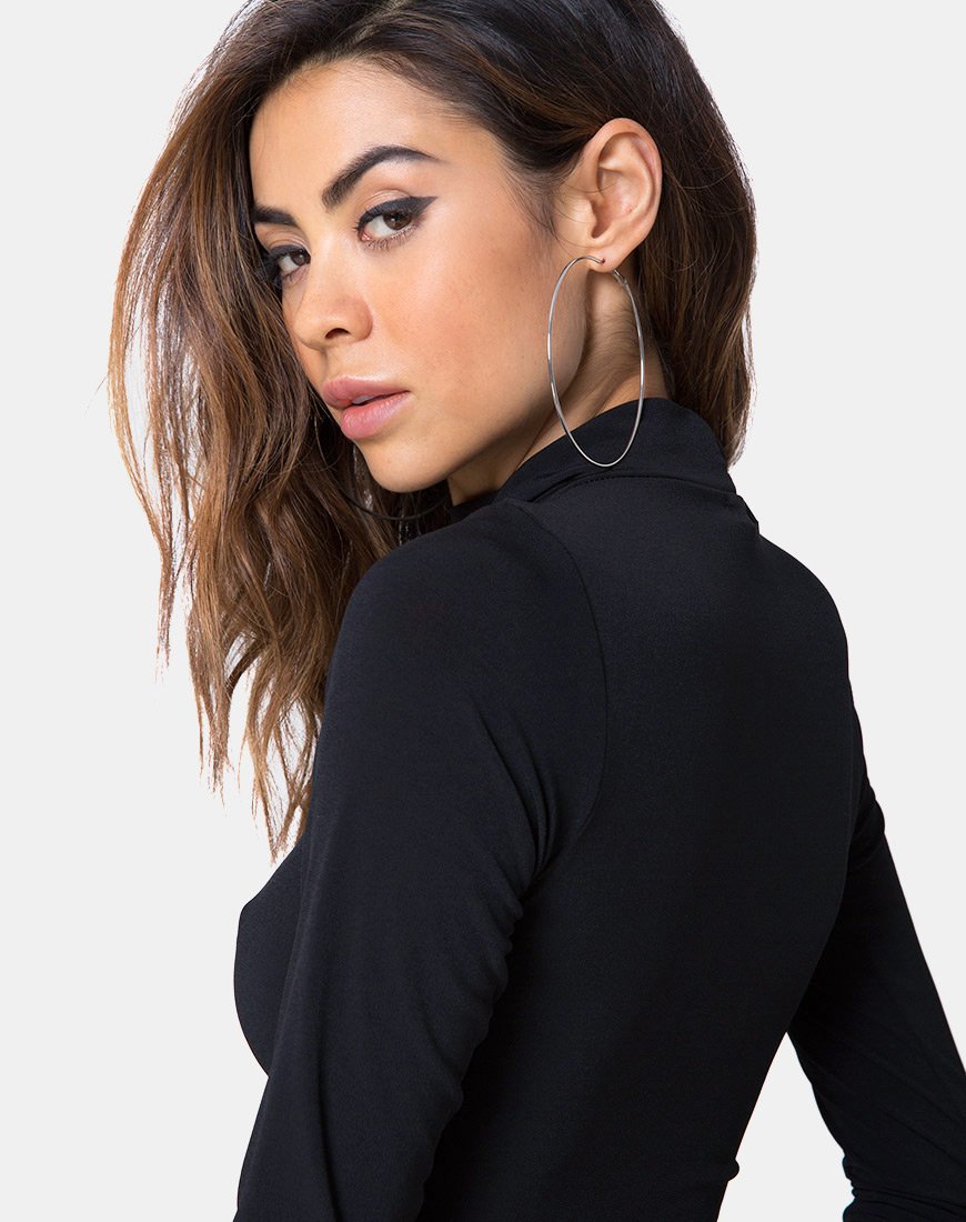 Imagen del vestido Lafitte en Polycrepe Negro