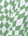 Bandera cuadrada Verde