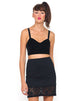 Imagen de la Falda Lana en Red Diamante Negra