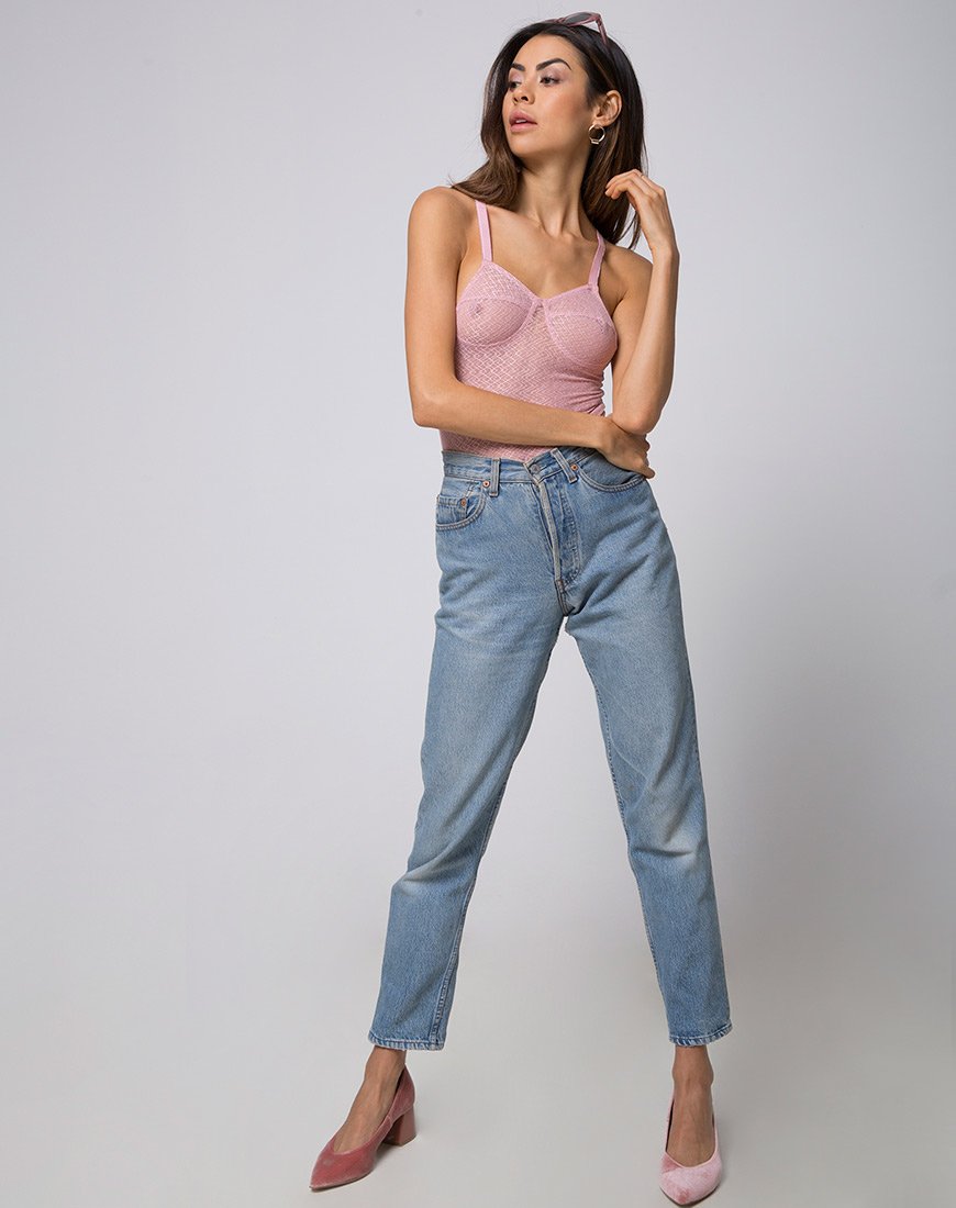 Imagen de Lanora Corpiño en punto de encaje Blush