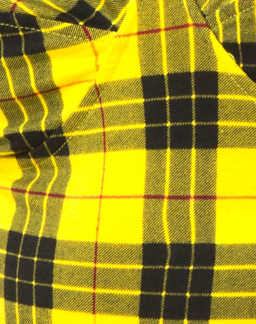 Imagen de Lantas Corpiño en cuadros de invierno Amarillo
