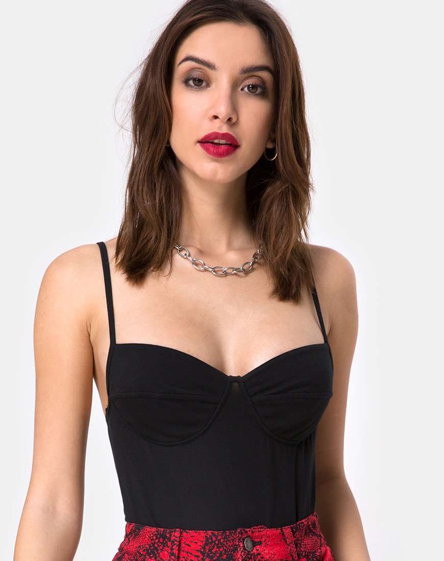 Corpiño Lanti negro