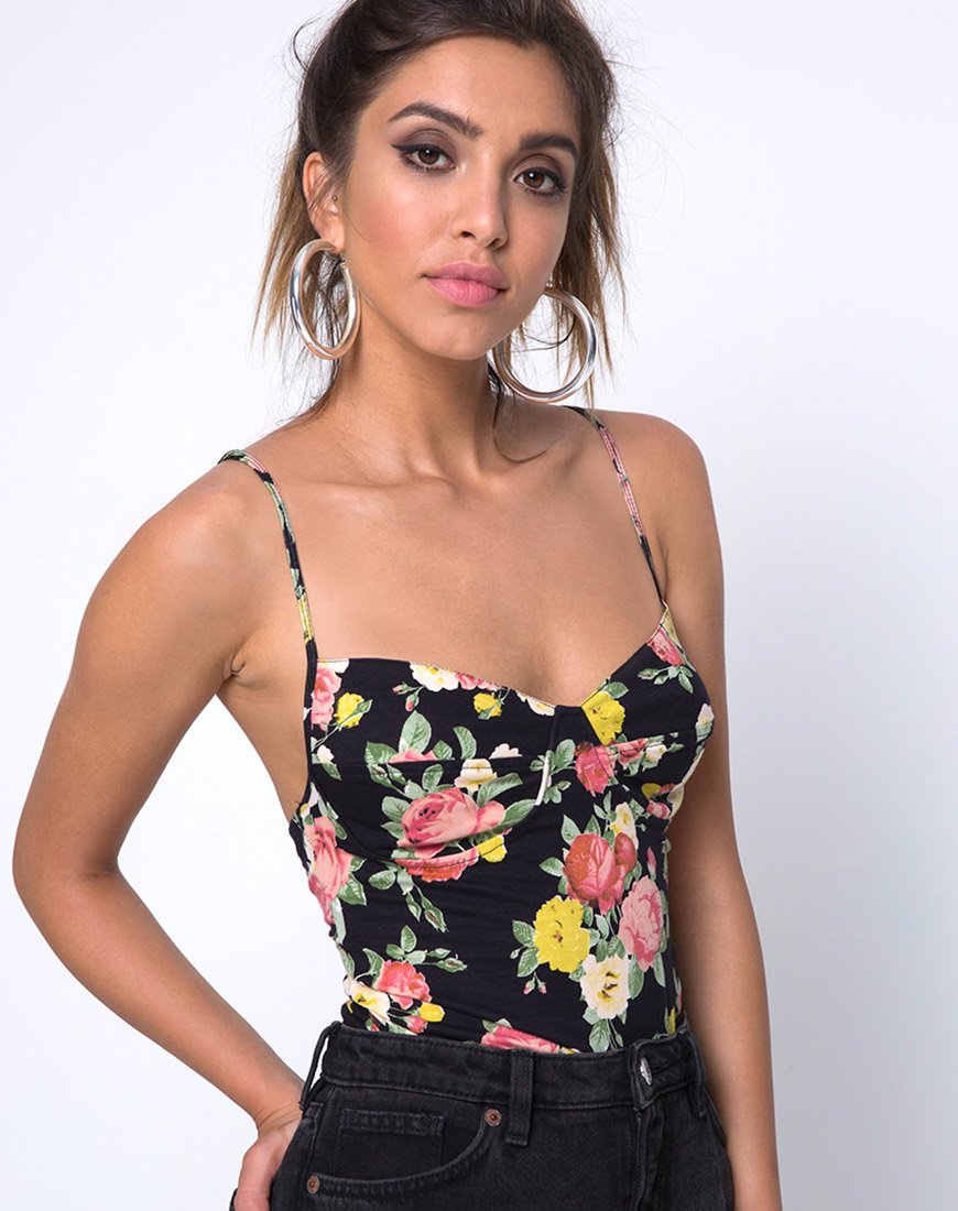 Corpiño Lanti en Vintage Bloom