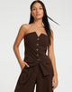 imagen de Lavan Corset Top en Tailoring Cappuccino