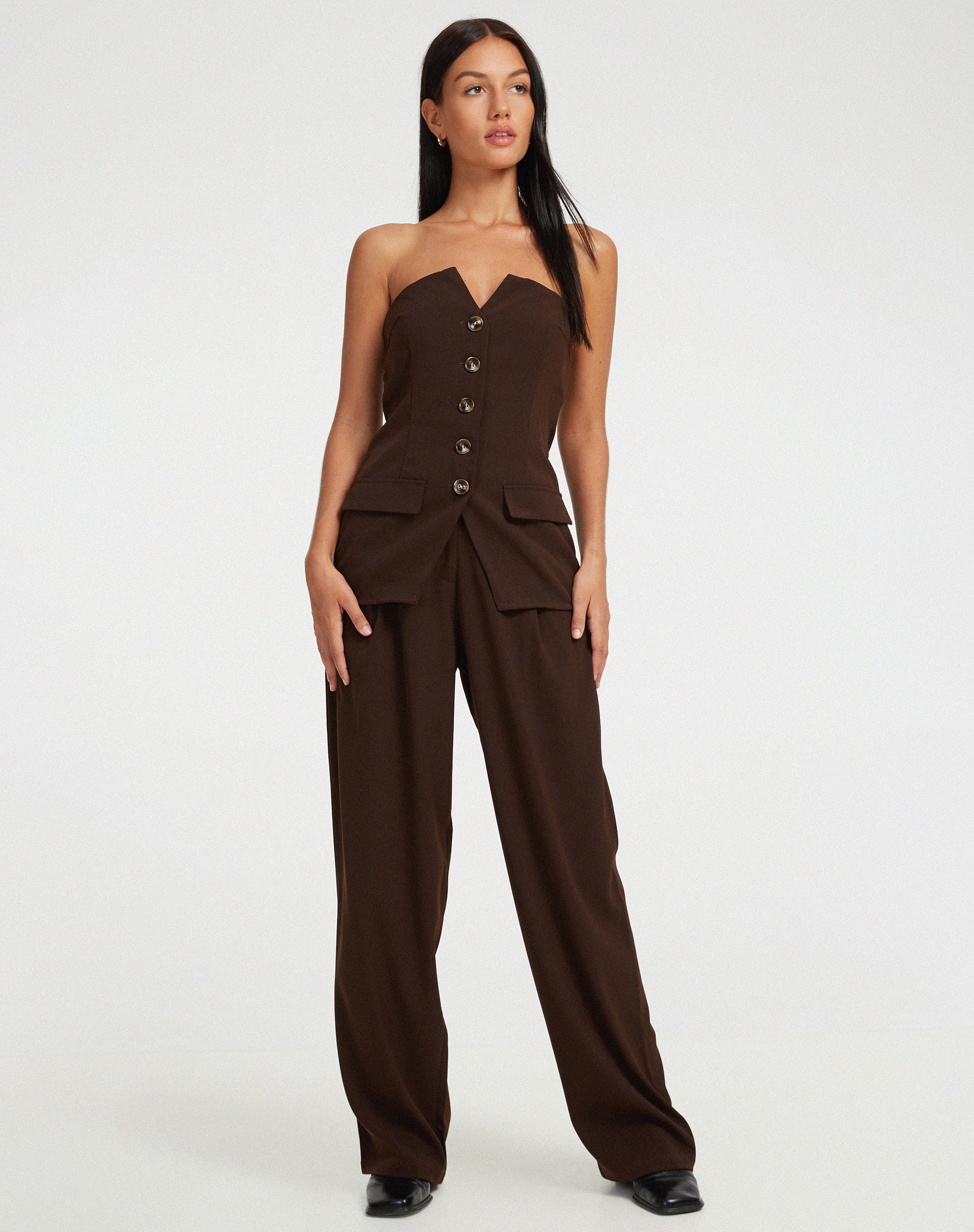 imagen de Lavan Corset Top en Tailoring Cappuccino