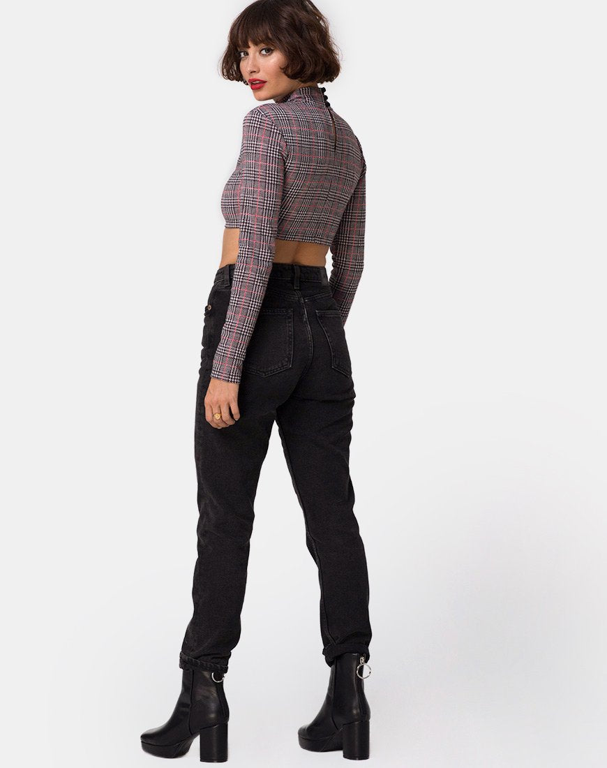 Imagen de Laretta Crop Top en Charles Check Blush