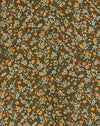 Grungey Floral Caqui