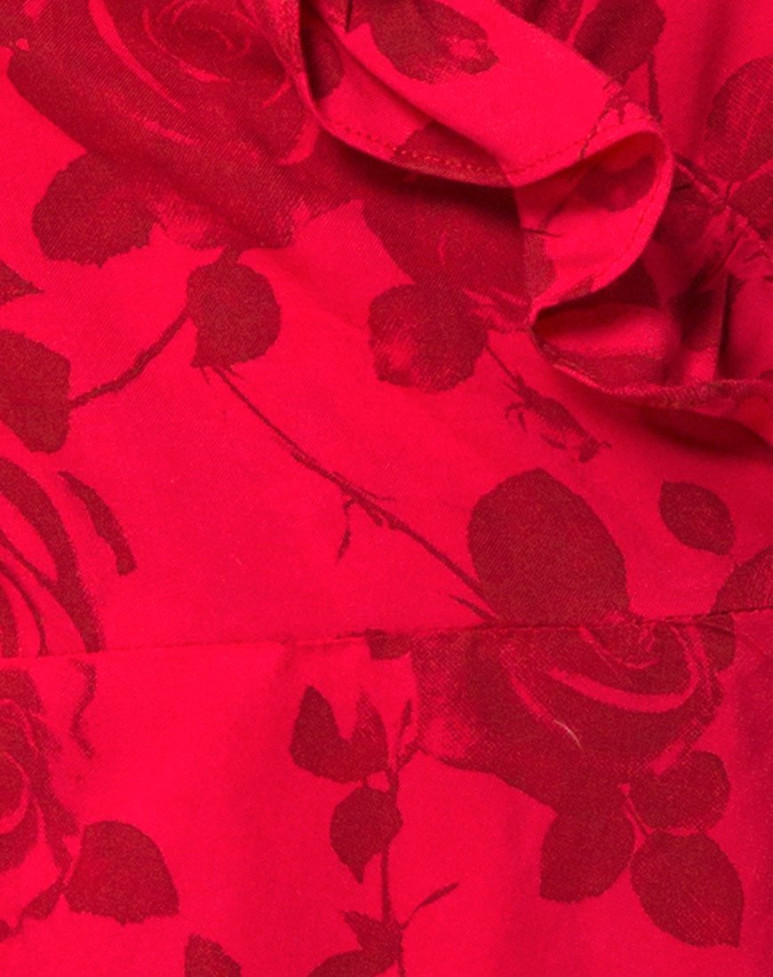 Imagen de Lasky Slip Dress in Tonal Floral Red