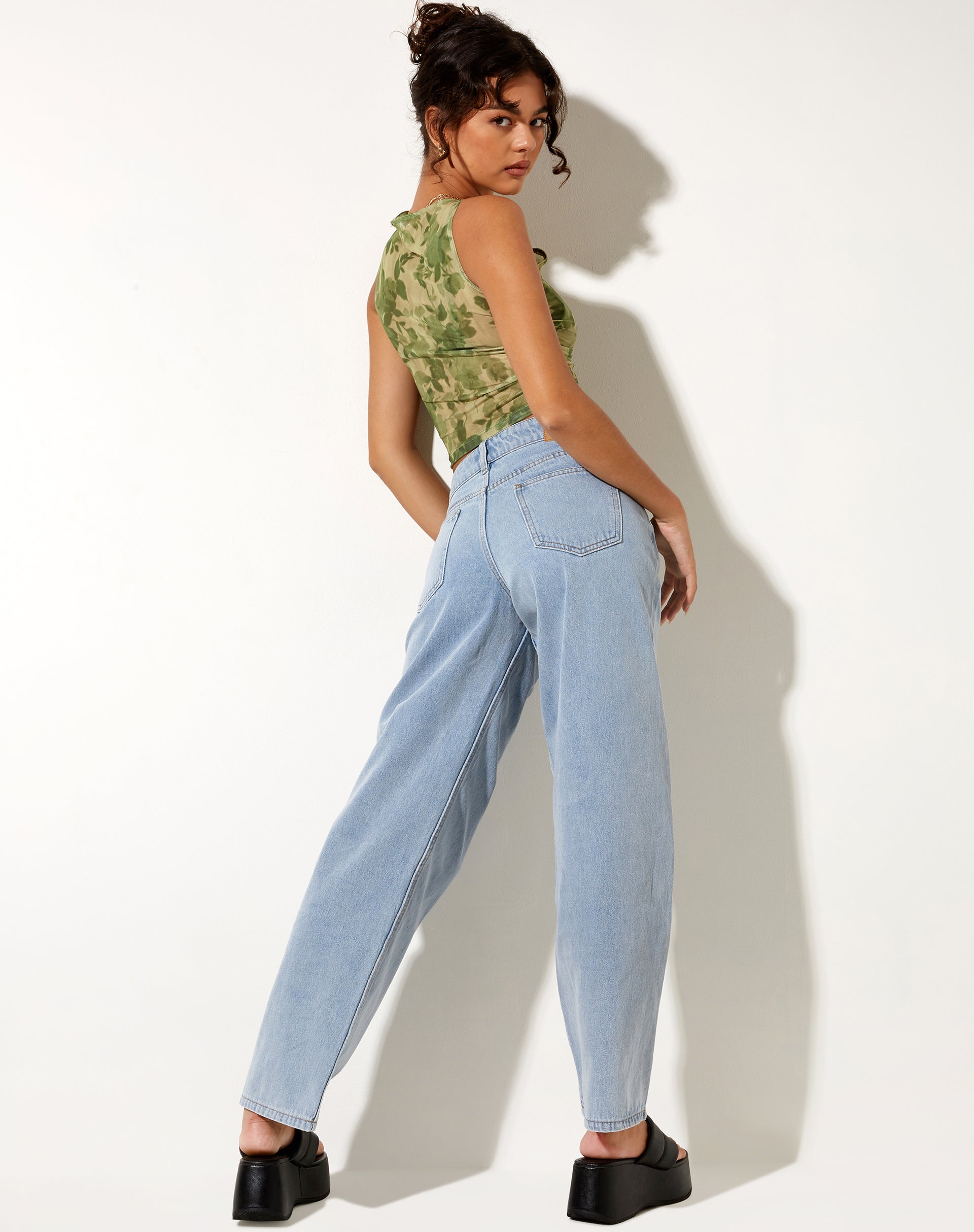 Imagen de Lasa Chaleco Top en Floral Difuminado