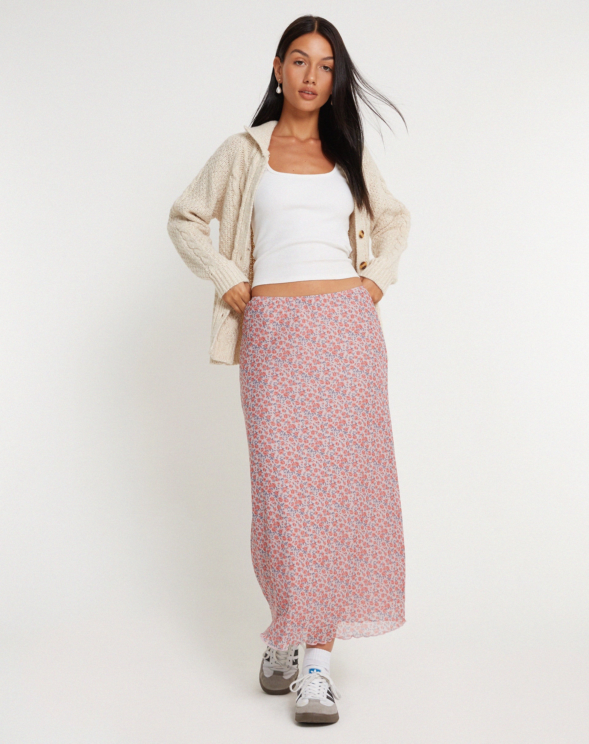 imagen de Lassie Maxi Skirt en Spring Rose Dusty Pink