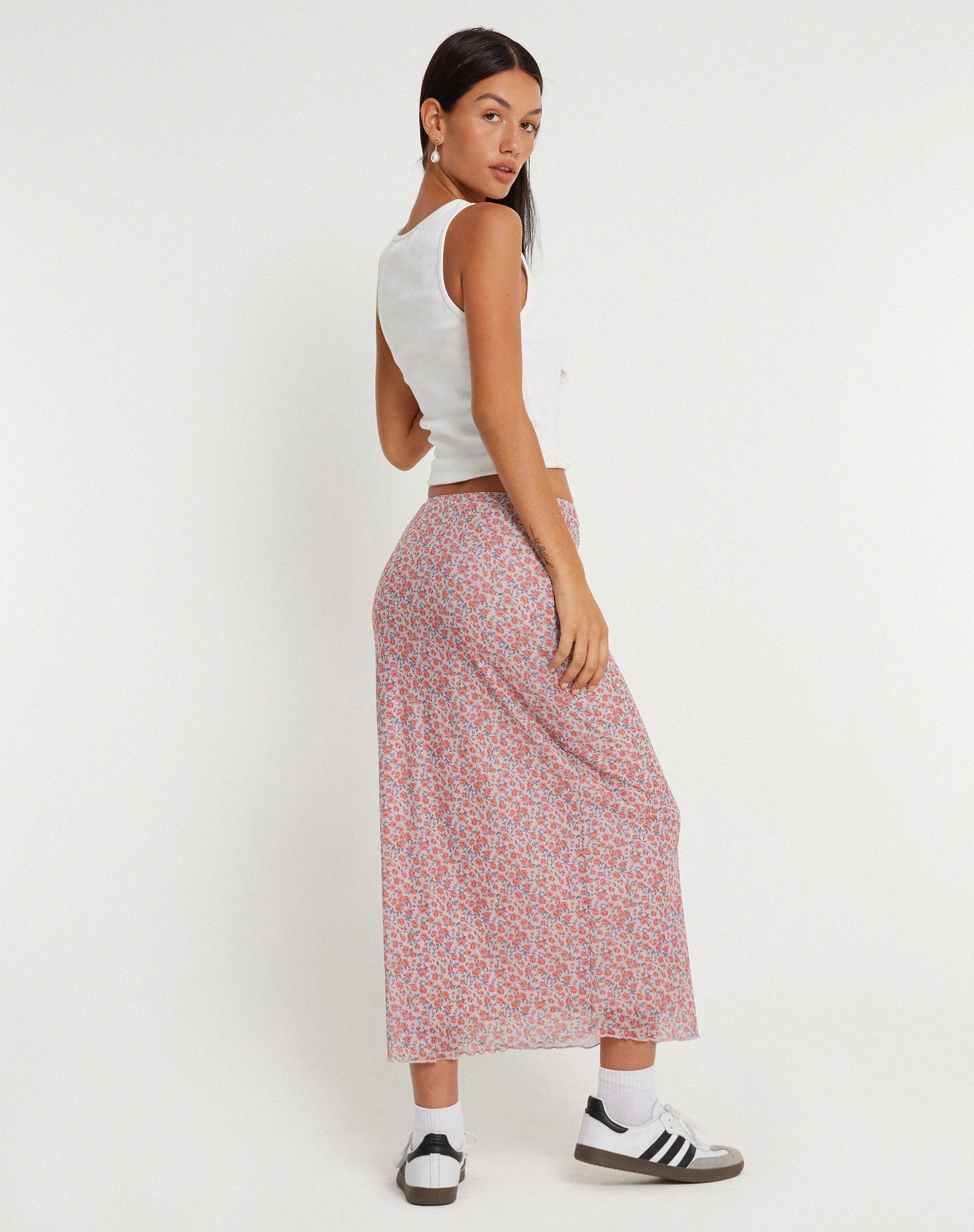 imagen de Lassie Maxi Skirt en Spring Rose Dusty Pink