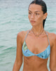 imagen de Laufey Top de Bikini en Azul Orquídea Difuminado