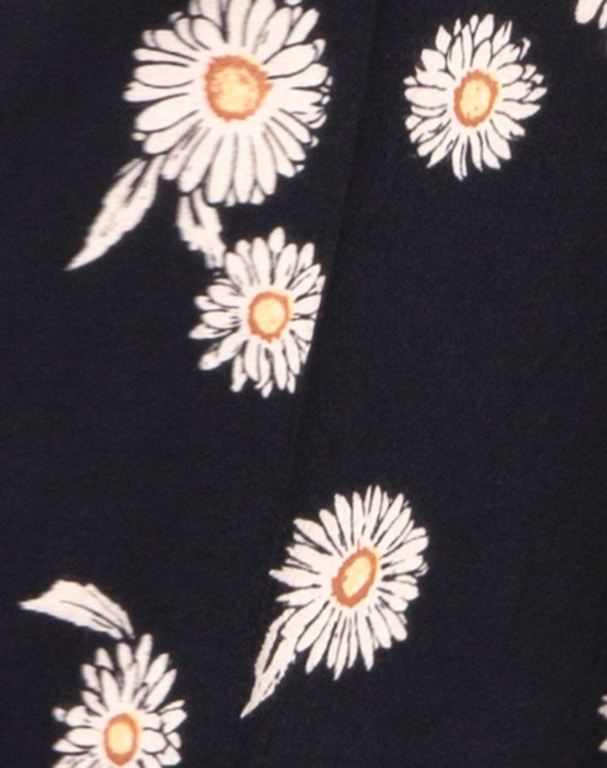 Imagen de Laya Wrap Top en Grunge Daisy Floral