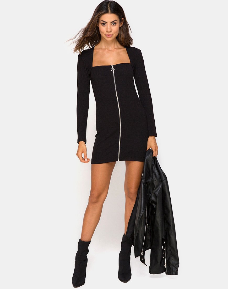 Imagen del minivestido Leah negro