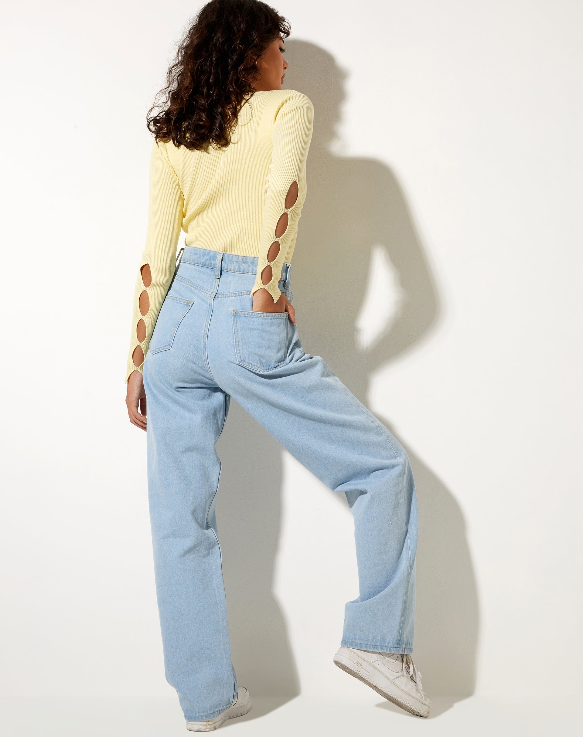 Imagen de Lemuria Cardi en Rib Light Yellow