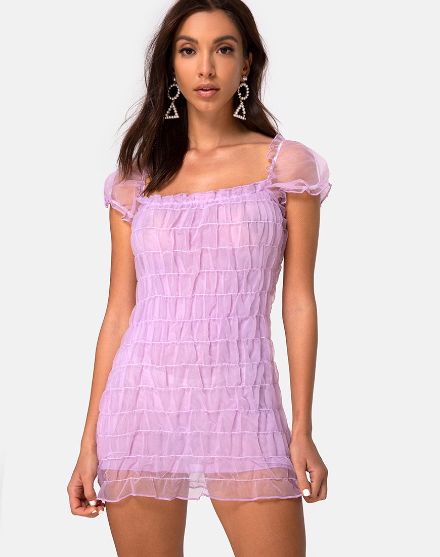 Minivestido Lenira en lila