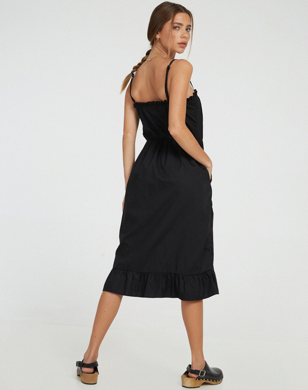 Vestido Lennox Midi Negro