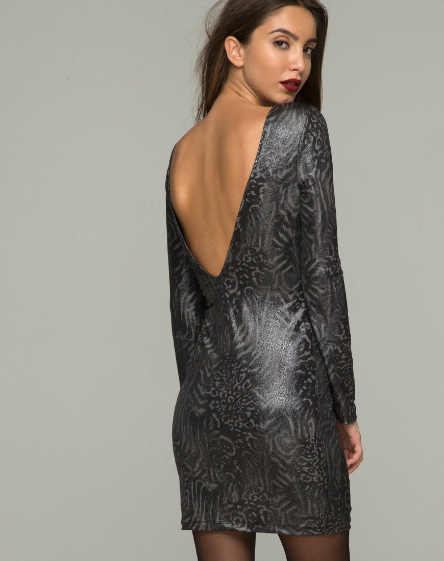 Imagen de Leo Bodycon Dress in Animal Slinky