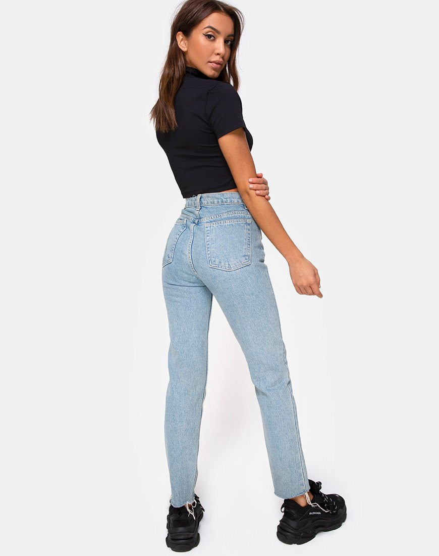 Imagen de Lesver Crop Top en negro