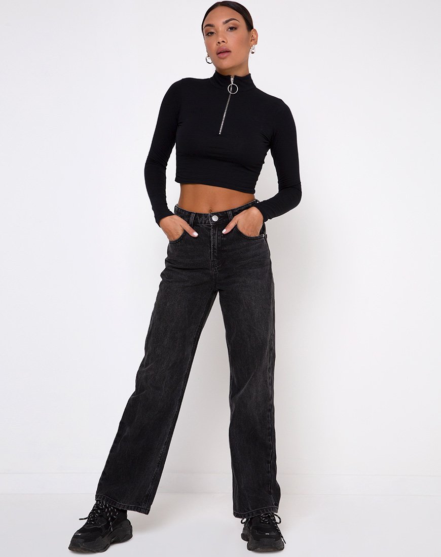 Imagen de Lesvy Crop Top Negro