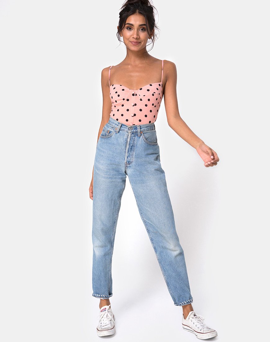 Imagen del corpiño Leva de New Polka Nude Negro