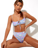 Imagen de LIANA BIKINI TOP WASHED OUT PASTEL FLORAL