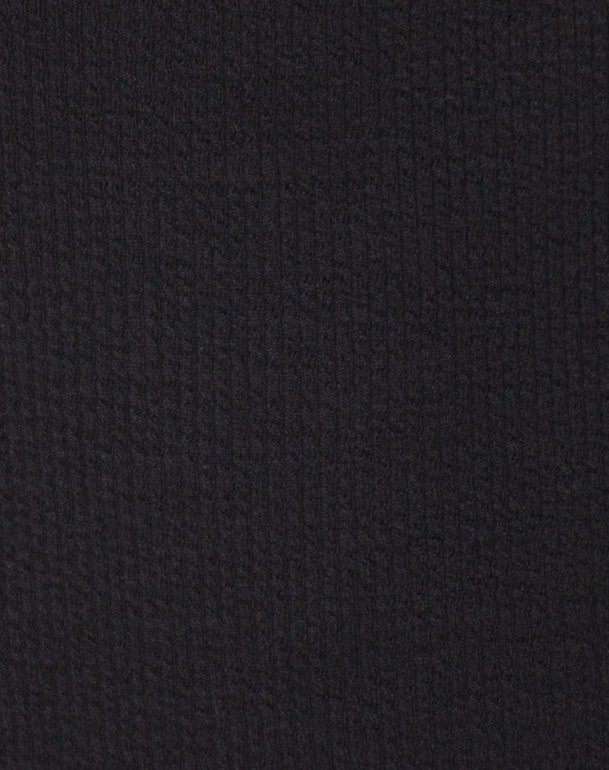 Imagen de Lidom Corpiño negro con gancho plateado