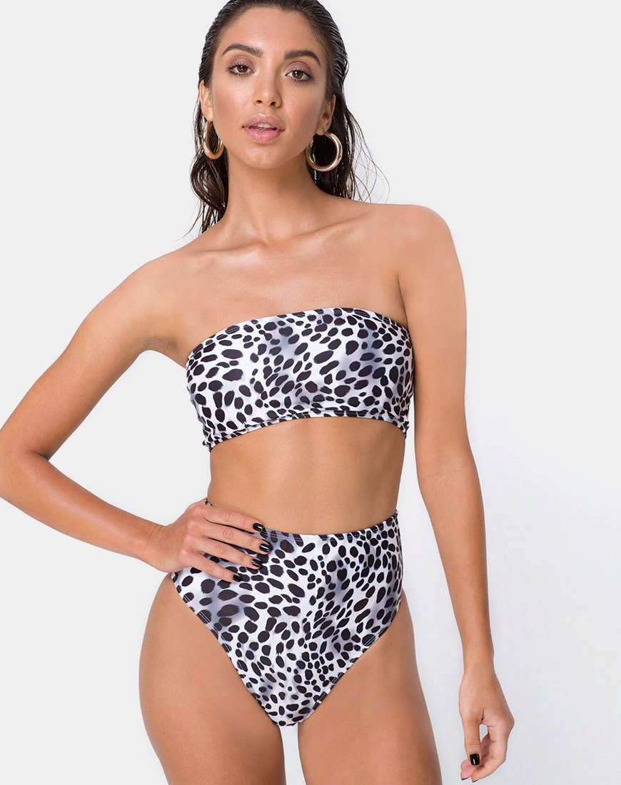 Imagen de la braguita de bikini Lien en dálmata