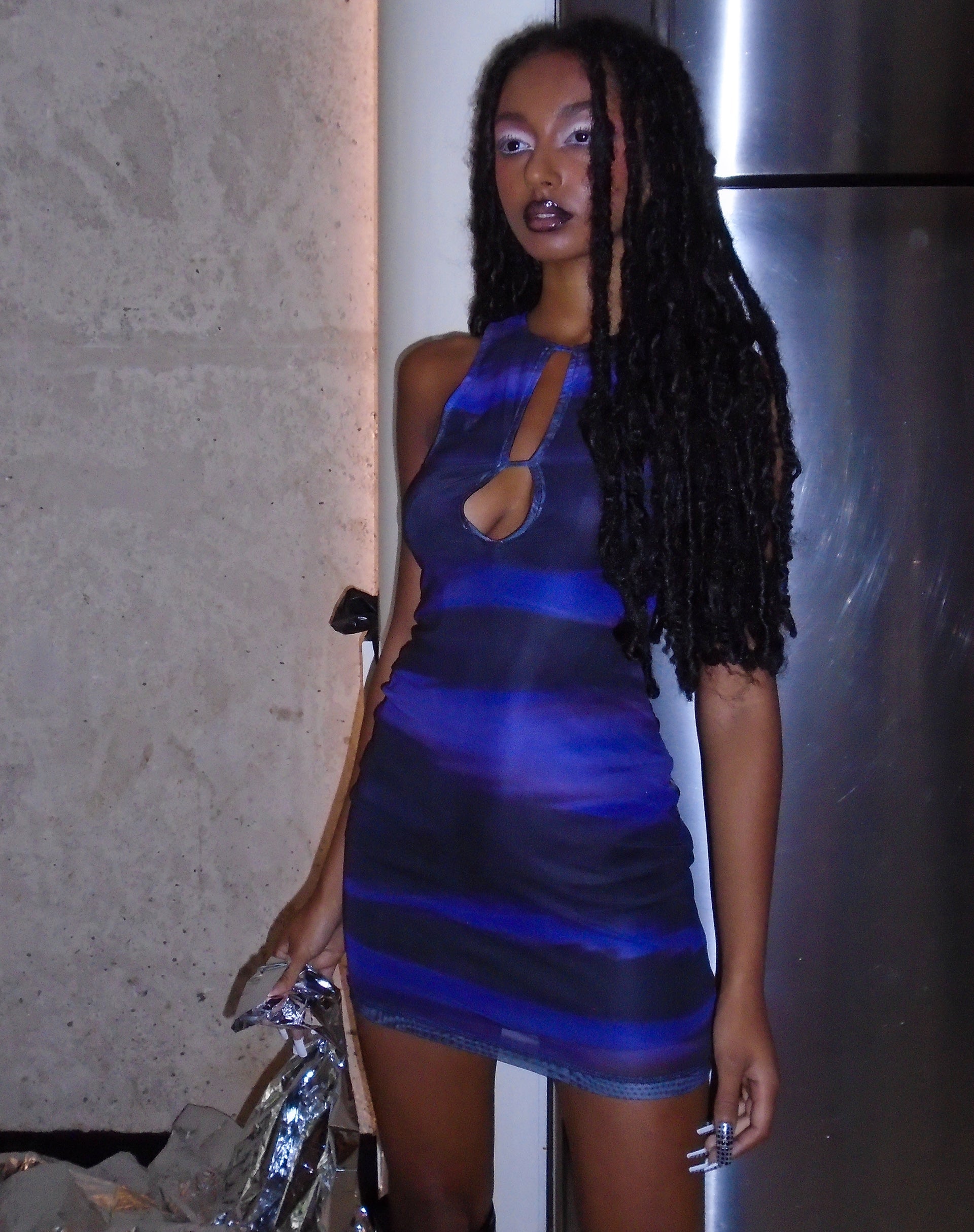 Imagen de Alannah Bodycon Dress in Cosmic Melt